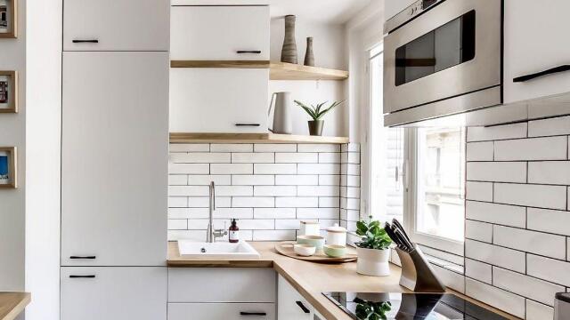 成都装修网厨房这样设计再小的厨房也会有大空间