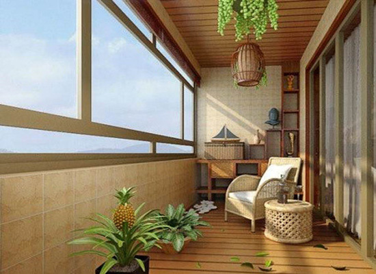 成都室内设计想要把阳台装修成美丽得板房一样把这些拿去做参考