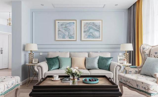 美式风格+小清新，100平米三居室漂亮极了，温馨又舒适，晒晒！